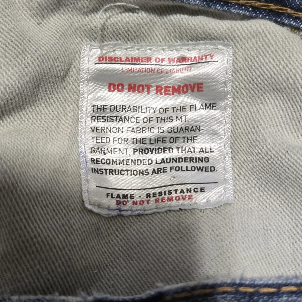 Ariat FR M4 Relaxed Boot Cut Denim Blue Jeans Size 30x32 Flame Resistant - Picture 14 of 14